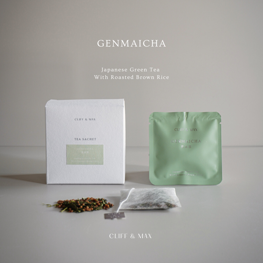 Genmaicha Tea Sachet – Cliff & Max
