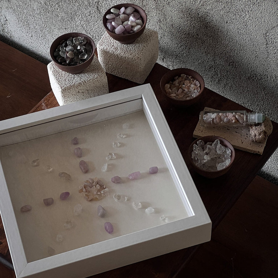 Crystal Grid Art and Essential Oil Roller Workshop