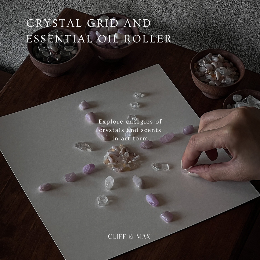 Crystal Grid Art and Essential Oil Roller Workshop