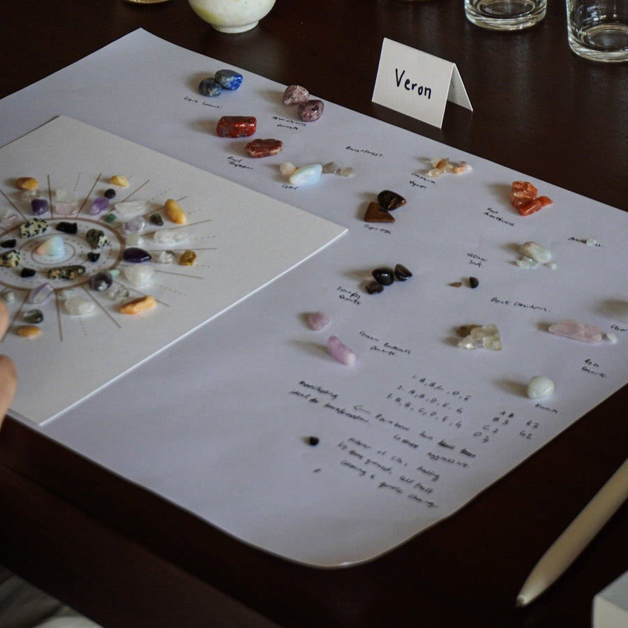 Crystal Grid Art and Essential Oil Roller Workshop