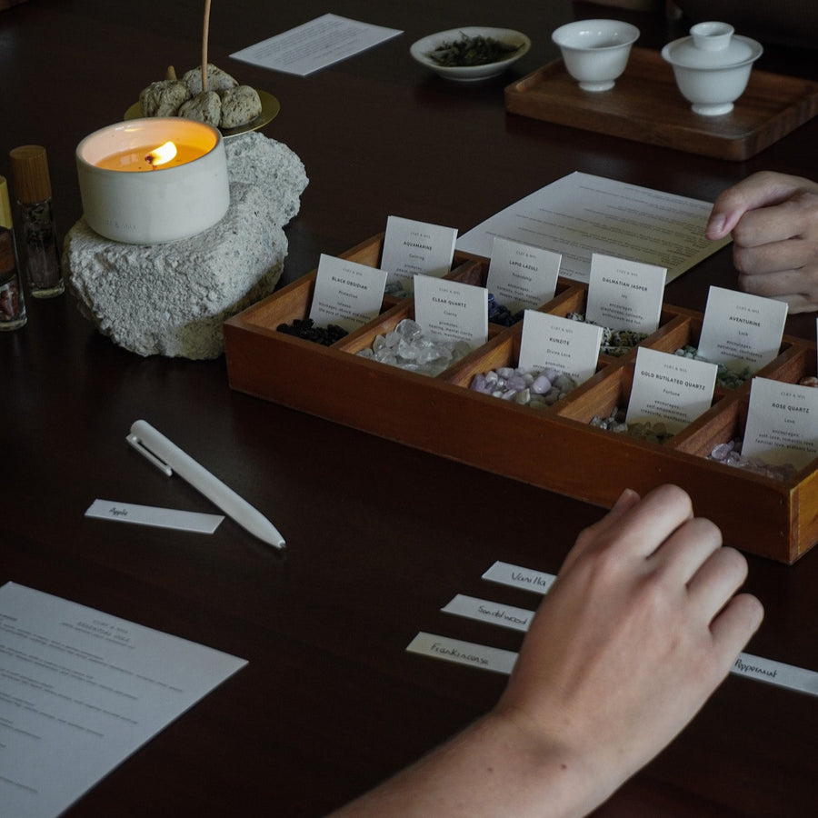 Tea Meditation With Crystal EO Roller Workshop