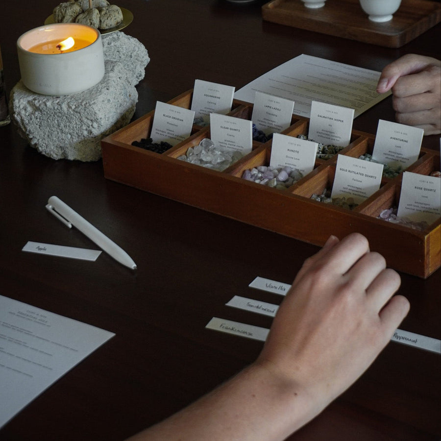 Crystal Diffuser and Scent Blending