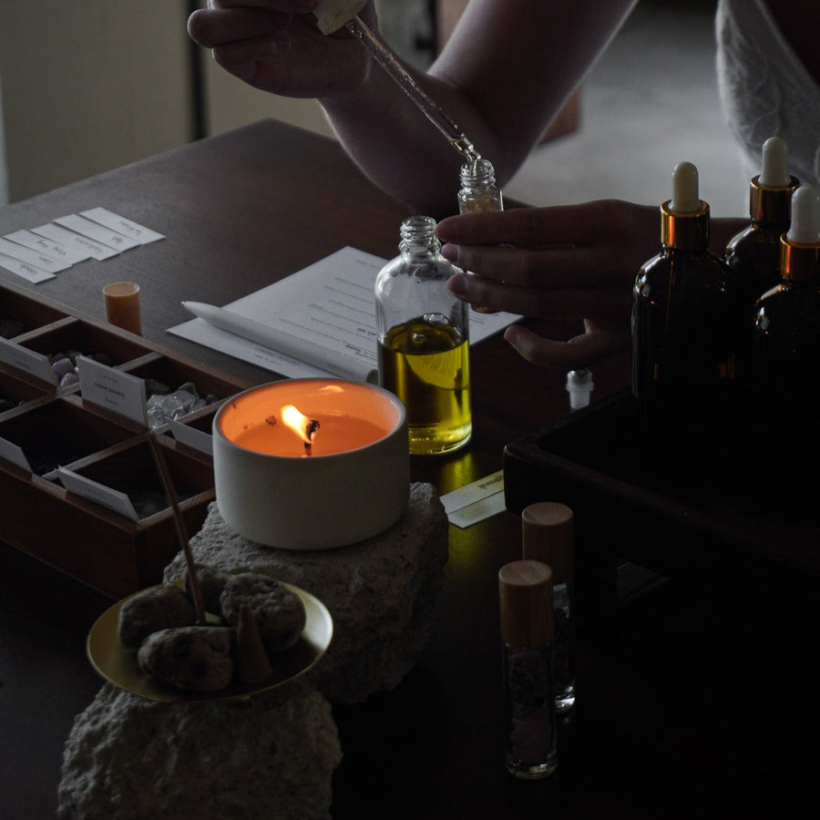 Tea Meditation With Crystal EO Roller Workshop